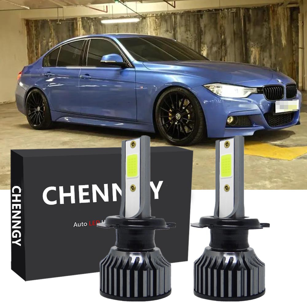 สําหรับ BMW F30 316i, 318i, 320i, 328i ปี 2012 - 2018 (โคมไฟหัว) - ชุดหลอดไฟหน้า LED P1 12-24V 6000K สีขาว (1 คู่)