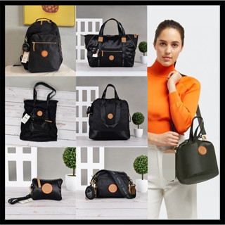 Kipling กระเป๋าเดินทาง กระเป๋าถือ ขนาดใหญ่ สีดํา สไตล์ญี่ปุ่น K21907