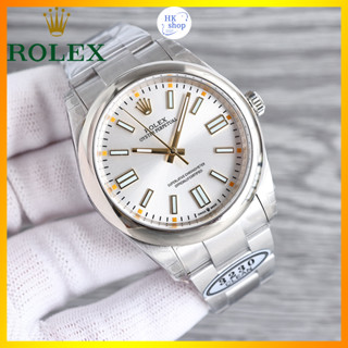 Swiss Classic Oyster Perpetual Series นาฬิกาข้อมือลําลอง สายสแตนเลส กันน้ํา สไตล์นักธุรกิจ สําหรับผู้ชาย