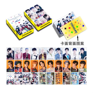 โปสการ์ดโลโม่ TREASURE HELLO Album TEU-DATE SPECIAL LIVE 2ND ANNIVERSARY Kpop จํานวน 30 ชิ้น ต่อกล่อง YM