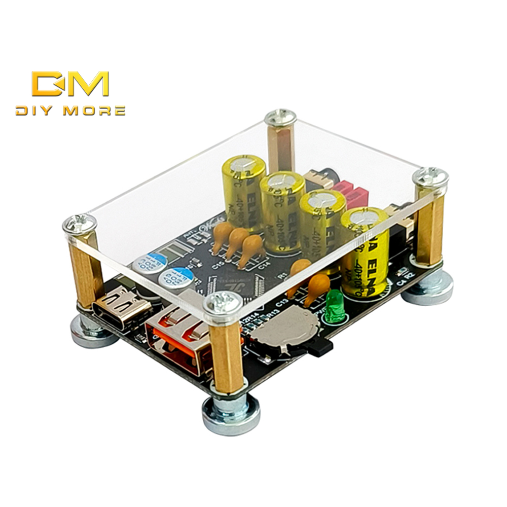 Diymore ZK-PT2 lossless fever HIFI5.1 บอร์ดถอดรหัสเสียง บลูทูธ U เครื่องเล่นแผ่นรับสัญญาณเสียง