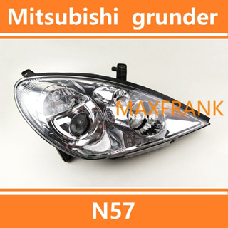 หลอดไฟหน้ารถยนต์ สําหรับ MITSUBISHI Galant MITSUBISHI grunder N57 HEADLAMP  HEADLIGHT  LENS HEAD LAMP FRONT LIGHT