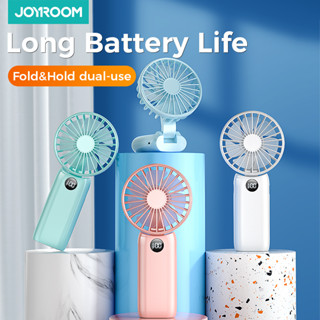 Joyroom พัดลมระบายความร้อน USB 10000mAh ขนาดเล็ก แบบพกพา พร้อมจอแสดงผล