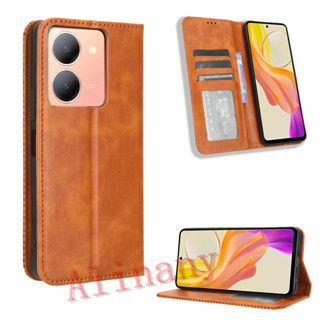 กรณี Vivo Y36 ฝาครอบกรณี Flip Leather Phone Casing Vivo Y36 VivoY36 Back Cover