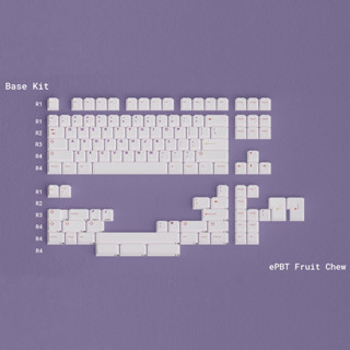 Kbdfans EPBT ชุดฐานปุ่มกดคีย์บอร์ด สําหรับเคี้ยวผลไม้