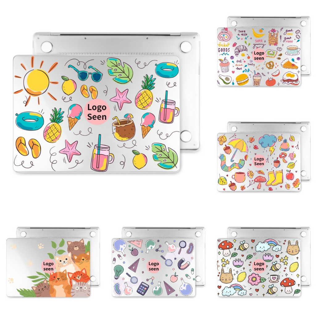เคสป้องกันด้านหน้า และด้านหลัง สําหรับ Macbook neo 13 A3404 Pro M4 2023 Air 15 A2941 Air 2022 13.6 นิ้ว M2 M1 A2681 A2337 A2338 Retina 13 14 16