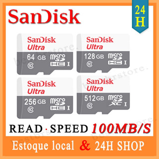 Sandisk Ultra A1 การ์ดหน่วยความจํา 128GB สําหรับโทรศัพท์มือถือ Micro sd cards 512GB