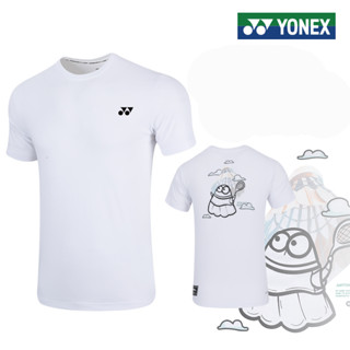 Yonex เสื้อยืดแขนสั้น พิมพ์ลายวัฒนธรรมแบดมินตัน สําหรับผู้ชาย และผู้หญิง