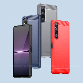 สําหรับ Sony Xperia 1 10 Mark V เคส TPU นิ่ม ผ้าซาติน เสร็จสิ้น เคสโทรศัพท์ กันตก