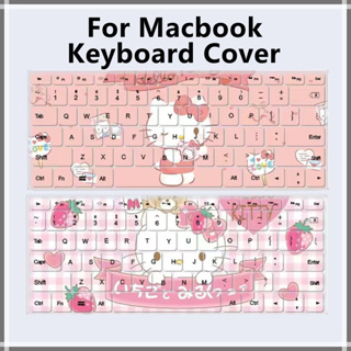 【hellokitty】MacBook Keyboard cover For New Macbook M2 Air13 A2179 A2337 Pro 13 touch bar A1932 A1466 A1708 Reina13 cartoon Case M1 Pro13（A2251/A2289/A2338）waterproof Keyboard case