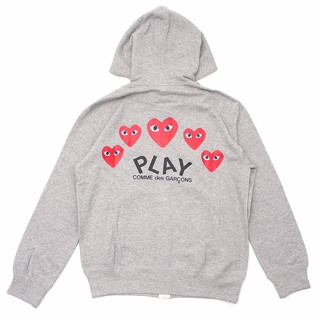 play comme des garcons CDGเสื้อกันหนาวลําลอง มีฮู้ด สไตล์ใหม่ สําหรับผู้ชาย และผู้หญิง