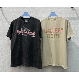 ใหม่ GALLERY เสื้อยืดลําลอง แขนสั้น คอกลม สไตล์ สําหรับผู้ชาย ผู้หญิง