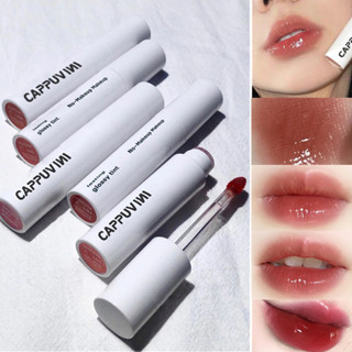 Cappuvini ® ลิปบาล์ม 3 มิติ ให้ความชุ่มชื้น กันน้ํา ติดทนนาน