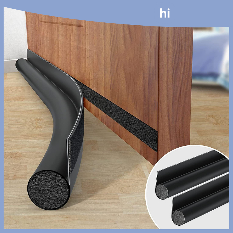 Hi HOMES แถบสติกเกอร์โฟม ผ้าฝ้าย กันลม กันฝุ่น กันแมลง สําหรับติดประตู หน้าต่าง