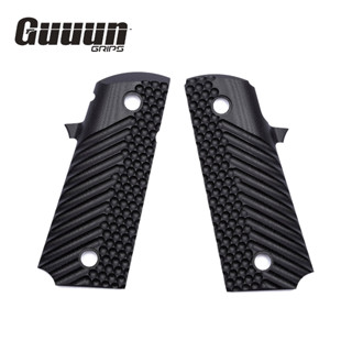 Guuun G10 Grips สําหรับ para Ordnance P13 1911 OPS พื้นผิวยุทธวิธี