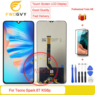 หน้าจอสัมผัสดิจิทัล LCD 6.6 นิ้ว สําหรับ Tecno Spark 8T KG6p