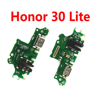 บอร์ดพอร์ตชาร์จไมโครโฟน USB แบบเปลี่ยน สําหรับ Honor 30 30 lite 30S