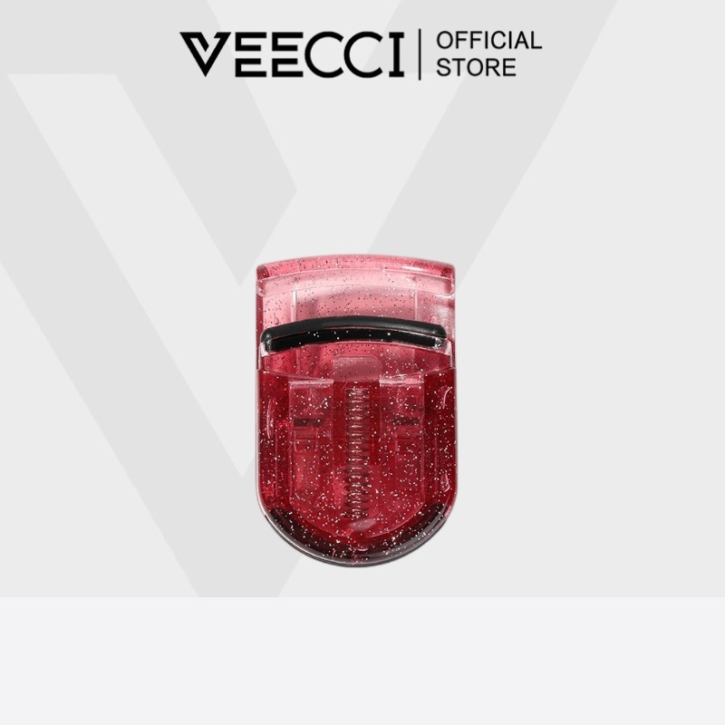 VEECCI ที่ดัดขนตา ม้วน C ขยาย ตา ธรรมชาติ สีแดง แบบพกพา ดำเนินงาน เรียบง่าย ดัดขนตา 1ชิ้น