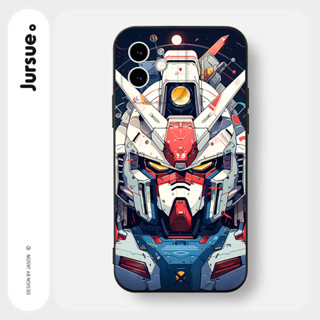 JURSUE เคสไอโฟน เคสซิลิโคนนุ่มกันกระแทกการ์ตูนตลก เคสโทรศัพท…