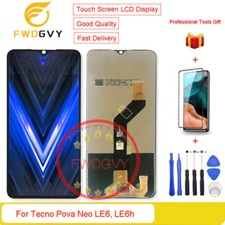 หน้าจอสัมผัสดิจิทัล LCD ขนาด 6.8 นิ้ว สําหรับ Tecno Pova Neo LE6 LE6h