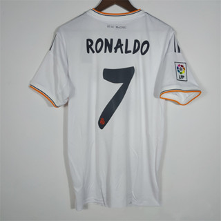 เสื้อกีฬาแขนสั้น ลายทีมชาติฟุตบอล Real-Madrid RONALDO BALE SERGIO RAMOS คุณภาพสูง ไซซ์ 13-14