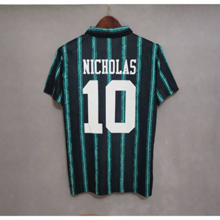 เสื้อกีฬาแขนสั้น ลายทีมชาติฟุตบอล NICHOLAS 92-93 Celts คุณภาพสูง สไตล์เรโทร