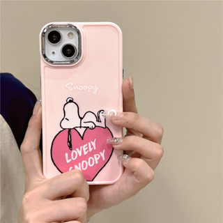 เคสโทรศัพท์มือถือ แบบนิ่ม ลายการ์ตูนสนูปปี้ สําหรับ iPhone 11 12 13 14 PRO MAX iPhone14 iPhone14ProMax