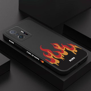 เคสโทรศัพท์มือถือ ลาย Fierce Fire ใส่สบาย แฟชั่น สําหรับ Xiaomi Mi 12T 11T 10T Pro Lite Mi 9T Pro