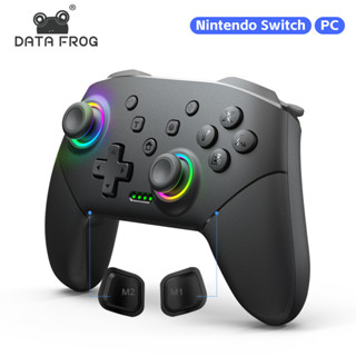 Data FROG เกมแพดควบคุมเกม แบบไร้สาย สําหรับ Switch Oled lite PC