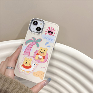 เคสโทรศัพท์มือถือ แบบนิ่ม ลายการ์ตูนหมีพูห์ สําหรับ iPhone 11 12 13 14 PRO MAX iPhone14 iPhone14ProMax