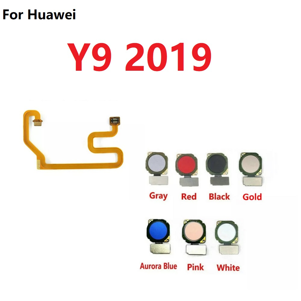 สายแพปุ่มสแกนลายนิ้วมือ แบบเปลี่ยน สําหรับ Honor 8X Huawei Y9 2019