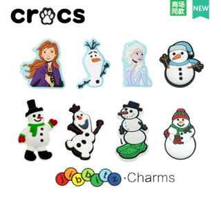 ใหม่ ชุดอุปกรณ์ที่วาง Crocs jibbitz Shore Charms Frozen jibbitz 2023