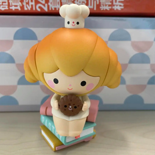 【ของแท้】POPMART Momiji Book Shop ชุดกล่องสุ่ม โมเดลตุ๊กตาฟิกเกอร์ 12 แบบ