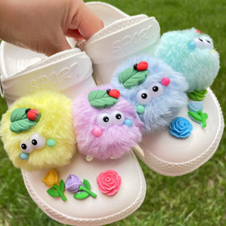 CROCS [CUTE Ball] สติกเกอร์ ลายโครค jibbitz clog jibbitz สําหรับติดตกแต่ง