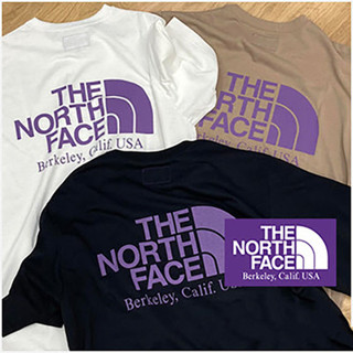 เสื้อยืดแขนสั้น พิมพ์ลายโลโก้ THE NORTH FACE ขนาดใหญ่ สําหรับผู้ชาย และผู้หญิง