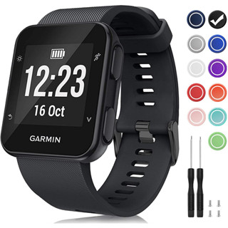 สายนาฬิกาซิลิโคน คุณภาพสูง สําหรับ Garmin Forerunner 35 Smart Watch Band