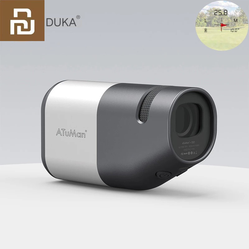 Duka TR1 800M/1200M หน้าจอ LCD Sightseeing กล้องโทรทรรศน์เรนจ์ไฟเลเซอร์ระยะทางเมตรสําหรับกีฬากอล์ฟ,การล่าสัตว์,Survey,Travel