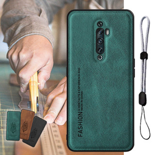 เคสหนัง หรูหรา พร้อมเชือกปรับได้ สําหรับ OPPO Reno2 F Reno2 Z