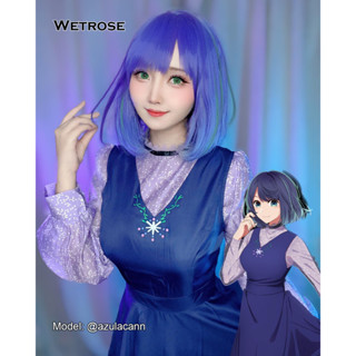 [Wetrose] ชุดเดรสคอสเพลย์ Oshi No Ko Kurogawa Akane สําหรับผู้หญิง