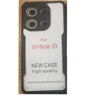 Infinix Note 30i 30 Pro VIP Note30 5G Note30i Note30Pro Note30VIP Acrylic Phone Case Shockproof Transparent Bumper Airbag Phone Cover Funda Coque Casing Shell