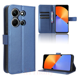 infinix Note 30i เคส PU Leather Case เคสโทรศัพท์ Stand Wallet infinix Note30i เคสมือถือ Cover