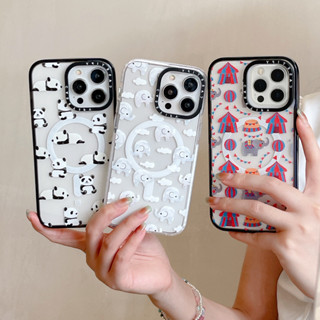 เคสโทรศัพท์มือถือ ลายช้าง แพนด้า CT แม่เหล็ก สําหรับ iPhone 11 14 13 12 11