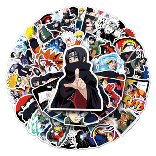 สติกเกอร์ NARUTO B DIY กันน้ํา แบบสร้างสรรค์ สําหรับติดตกแต่งรถยนต์ จํานวน 50 ชิ้น