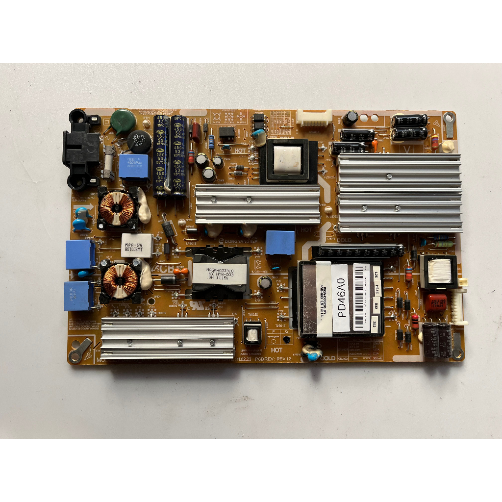 UA40D5000PR Samsung UA40D5000 UA40D5000PRXXM LCD TV Power Supply Board BN44-00422B PD46A0-BDY Mlz12
