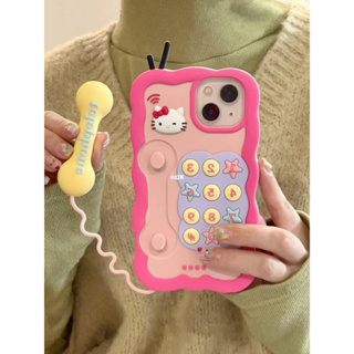 เคสโทรศัพท์มือถือ 3D สีชมพู สําหรับ iPhone 11 12 12Pro 12promax 14Pro 13 13Pro 13promax 14 14promax 13