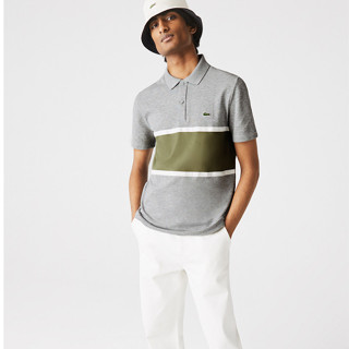 Lacoste เสื้อโปโล แขนสั้น สําหรับผู้ชาย