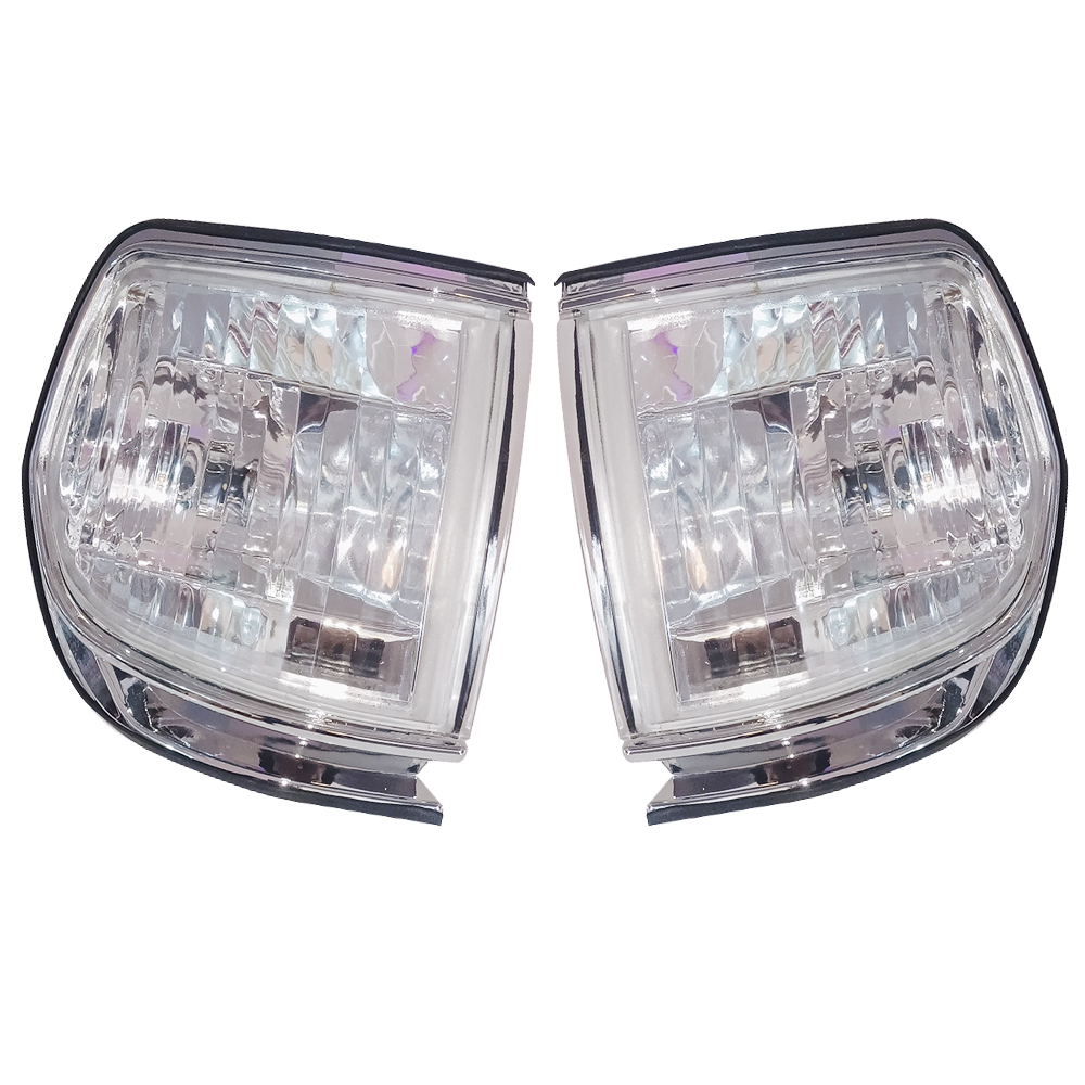 ไฟเลี้ยวรถมุมโคมไฟสําหรับ Toyota Land Cruiser 1992 FJ80 LC80 สัญญาณไฟเลี้ยวไฟทํางานไฟแสดงสถานะ