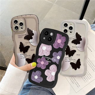 เคสโทรศัพท์มือถือแบบนิ่ม TPU กันกระแทก ลายผีเสื้อ แฟชั่น สําหรับ Realme C15 C53 10 C55 C25 C35 5 5i 5s 6i C25s C12 C21Y C25Y C1 C11 C20A C20 Realme C11 2021 C20A C3