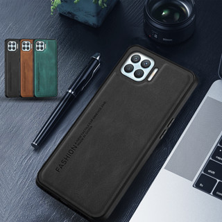 เคสโทรศัพท์หนัง TPU แบบนิ่ม กันกระแทก หรูหรา สําหรับ OPPO F17 Pro OPPO A93 Reno 4F Reno 4 Lite