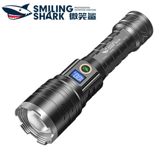 Smilingshark SD5500 ไฟฉาย led ไฟฉายแรงสูง M80 6000lm สว่างมาก 5 โหมด Type-C กันน้ํา ชาร์จซ้ําได้ สําหรับตั้งแคมป์ เดินป่า ครัวเรือน